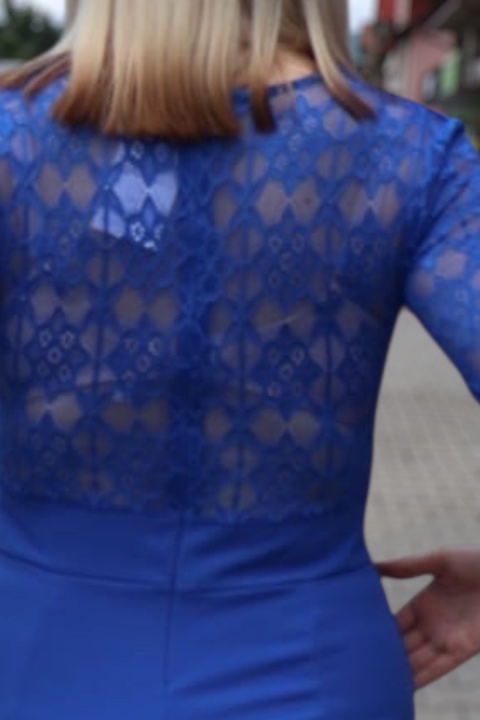 Długi kombinezon z kieszeniami