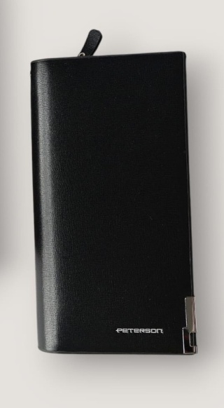 Peterson duży portfel damski, vegan leater