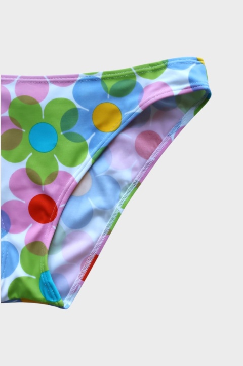 Kostium kąpielowy dwuczęściowy w kwiaty